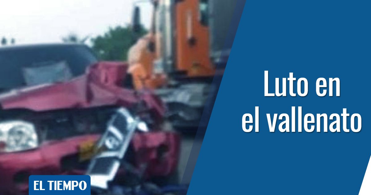 ELTIEMPO's tweet photo. Luto en el Vallenato: reconocido artista murió tras chocar en su moto ➡️ https://t.co/OaZ0SMWyUK https://t.co/tAlwwtKmMR