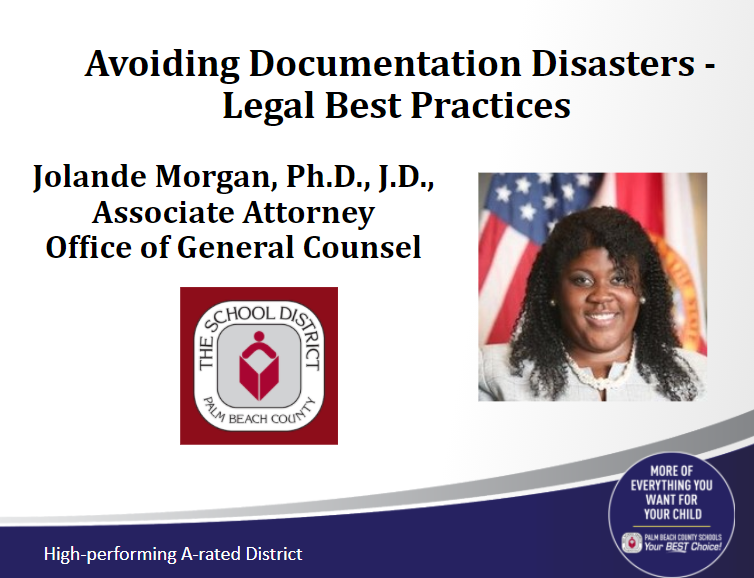 carlene_millen's tweet photo. Preparing Future Principals Program - WOW!  What an awesome session on legal best practices.  Our future principals learned several awesome tips for avoiding the documentation disaster.  Thank you Office of General Counsel! #KnowBetterDoBetter #LearningLeadingAndGrowingTogether https://t.co/EtiYOtwGDL