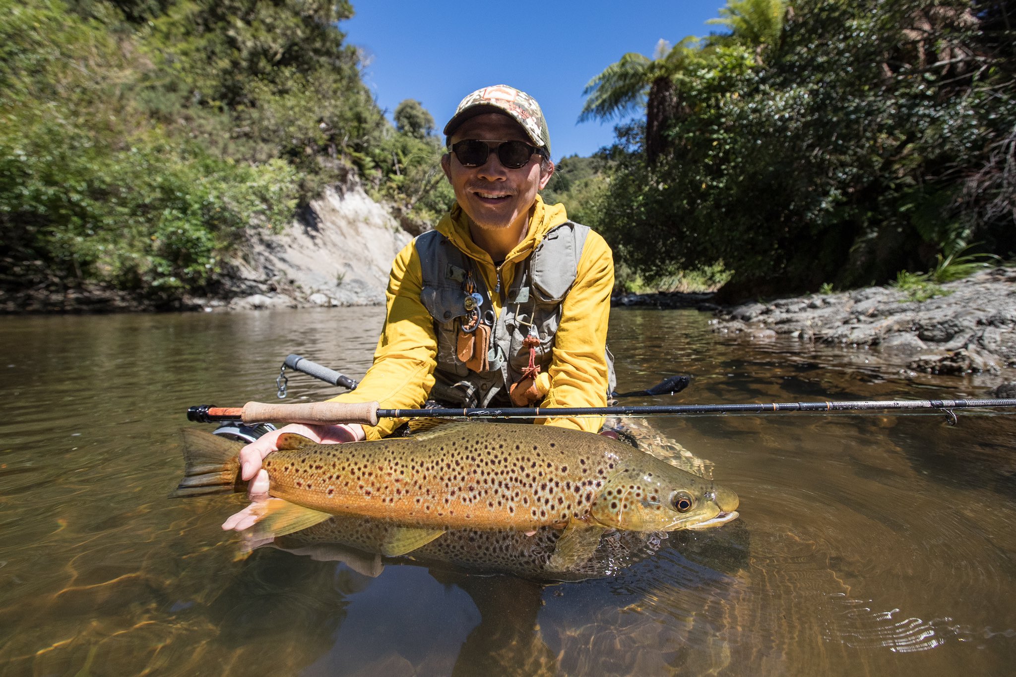 Scott Fly Rods on X: Sight fishing for wild browns in the New