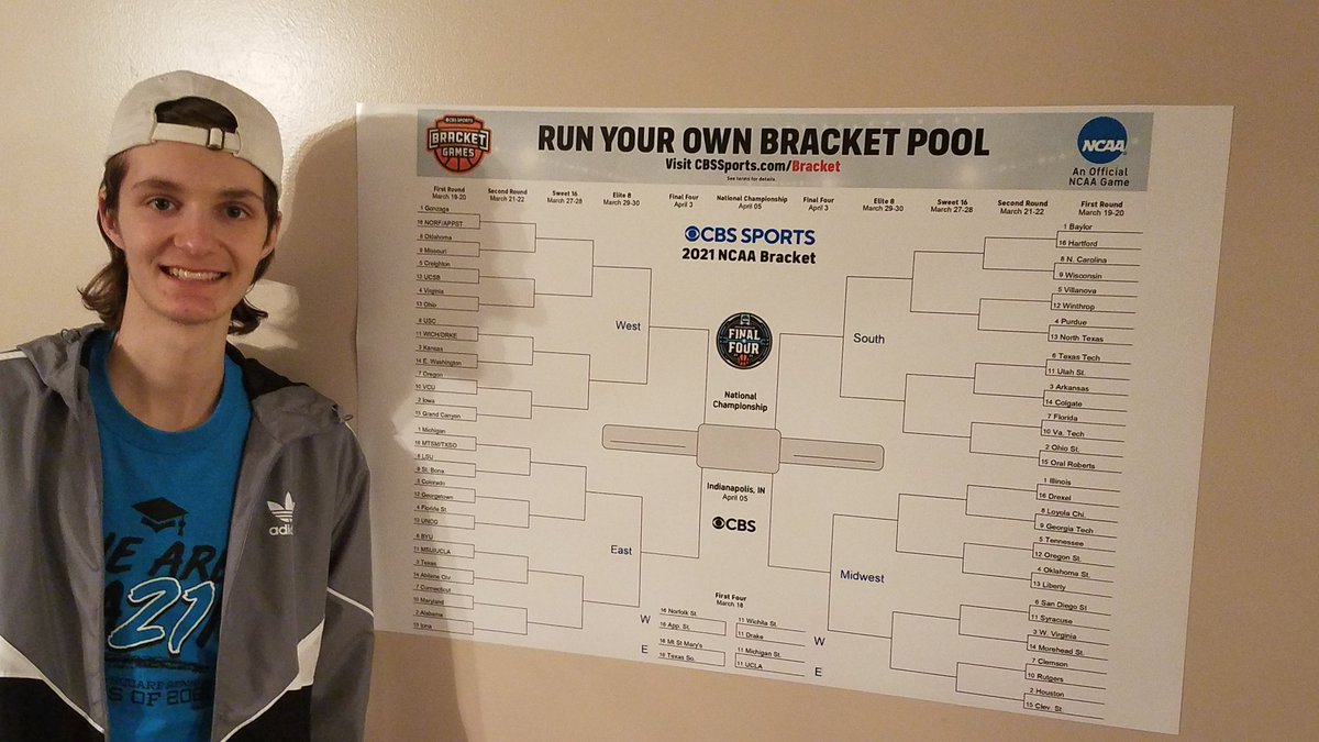 GSKersh44's tweet photo. Bracket poster secured #itspool @Kpkersh5 https://t.co/Ie5i6OAEET