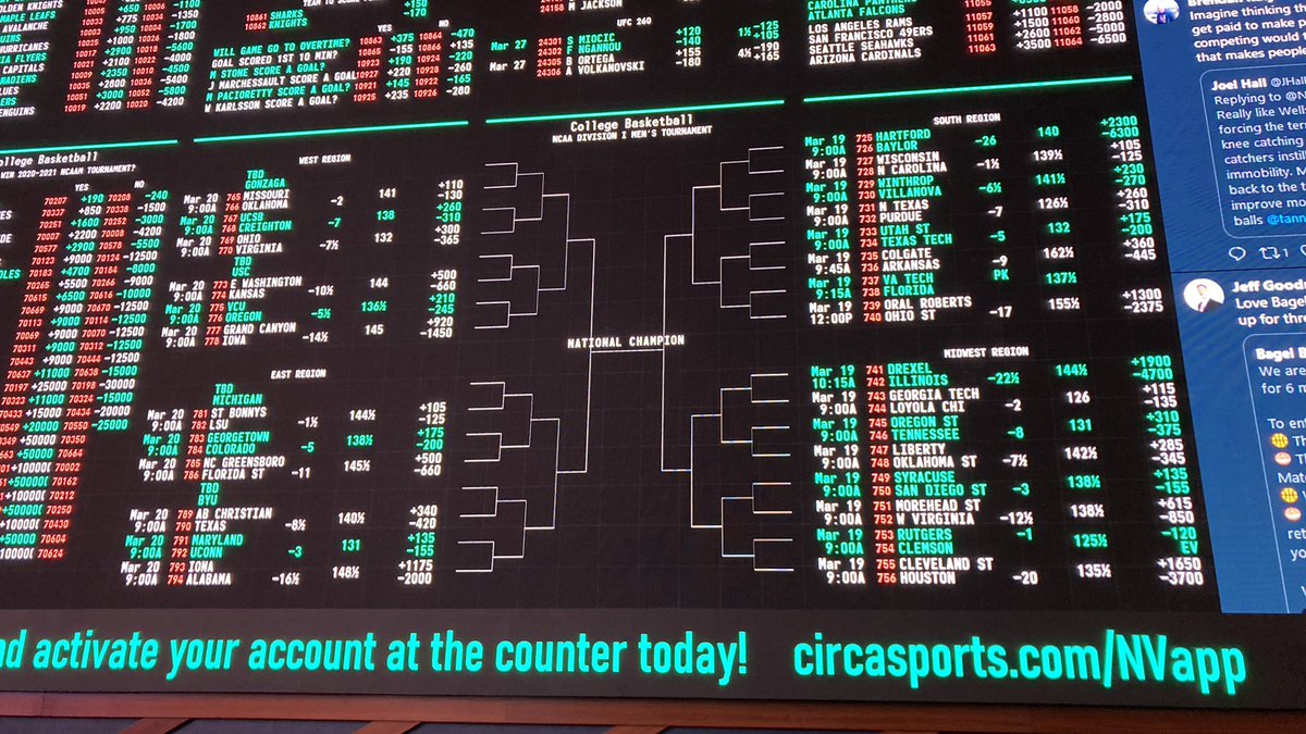 Bracket vibes in our <a href="/CircaLasVegas/">Circa Las Vegas</a> sportsbook 🏀🏆🙌

#MarchMadness