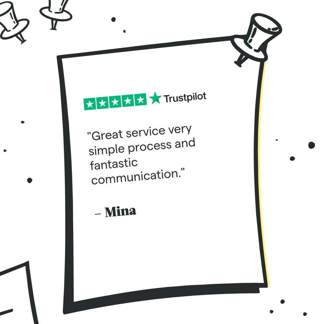 Great service ✓
Great process ✓
Great communication ✓