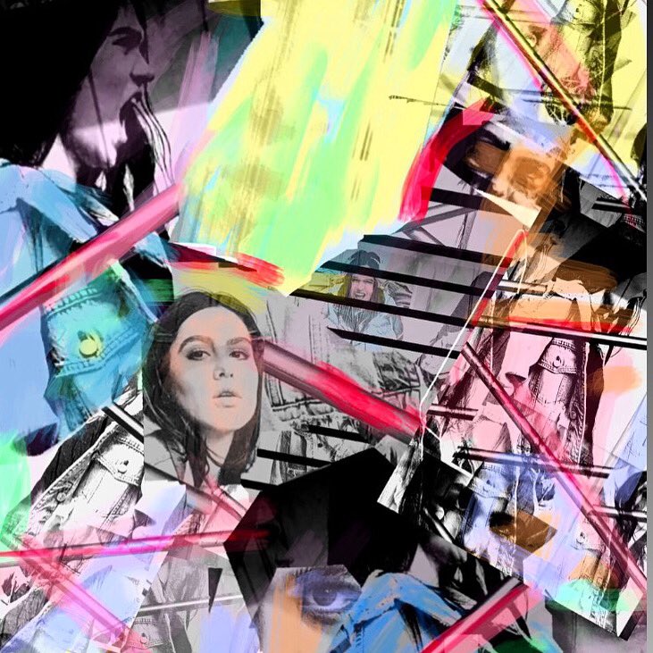 MarkCastator's tweet image. LALA LALA LA-LA Lockdown. #Weho #digital #collage