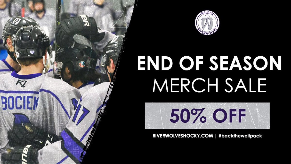 WausauCyclones's tweet photo. Save 50% off all merch at the game Saturday! #backthewolfpack https://t.co/ddU6pR7NWv