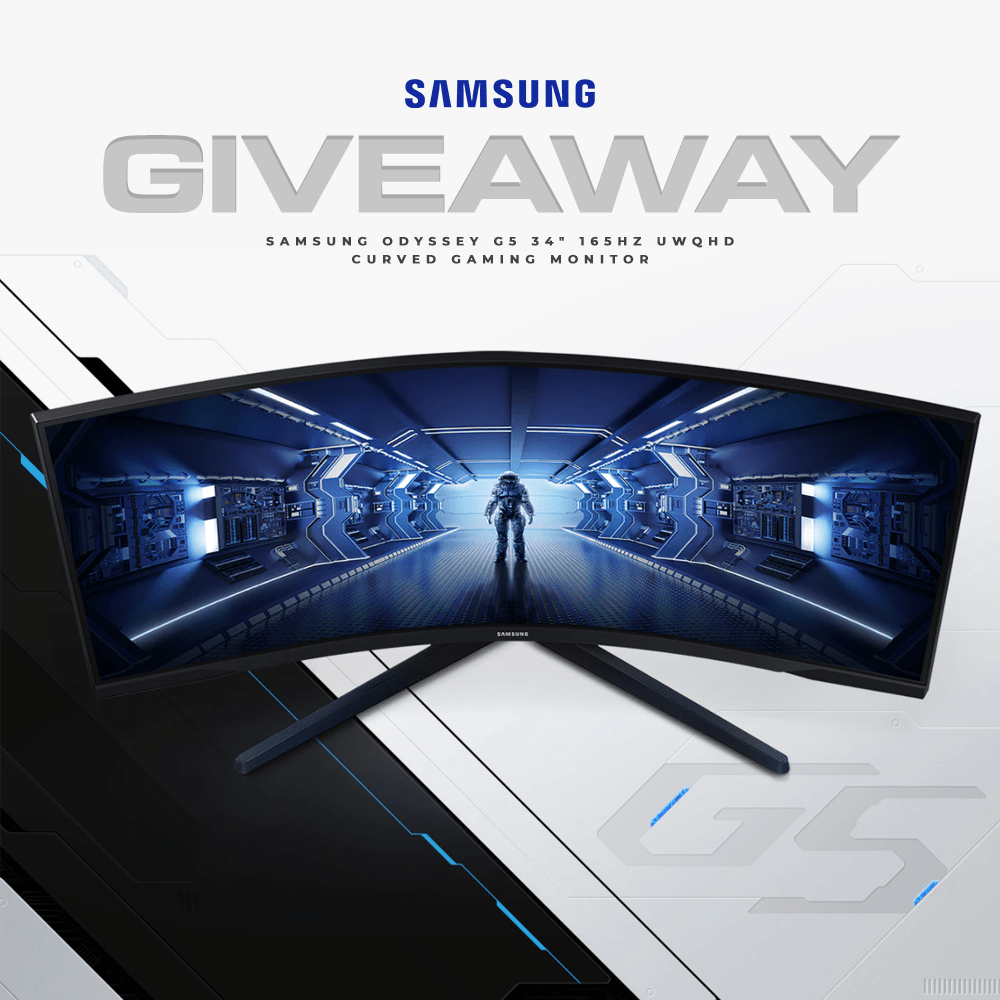 MwaveAu's tweet photo. 👁️----👄----👁️

WIN this wideboiiii Samsung Odyssey G5 34" Gaming Monitor!  T&amp;Cs Apply.

Enter here: https://t.co/HGKO9gzS4A https://t.co/ypRQ7LIOCT