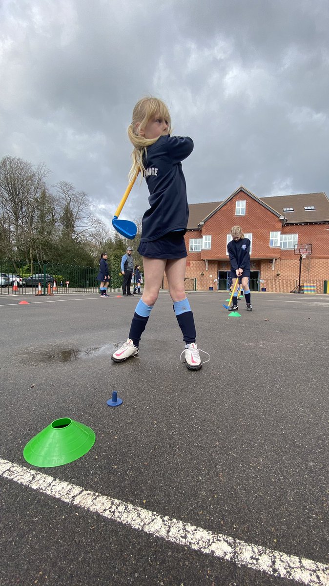 HGSport1's tweet photo. Great day of Golf at @HolmeGrange with Coach Nick. 50 points if you hit a teacher improved their hand eye coordination and accuracy greatly! #spongeballs🙌 #smiles #opportunities https://t.co/9l72C9esp8