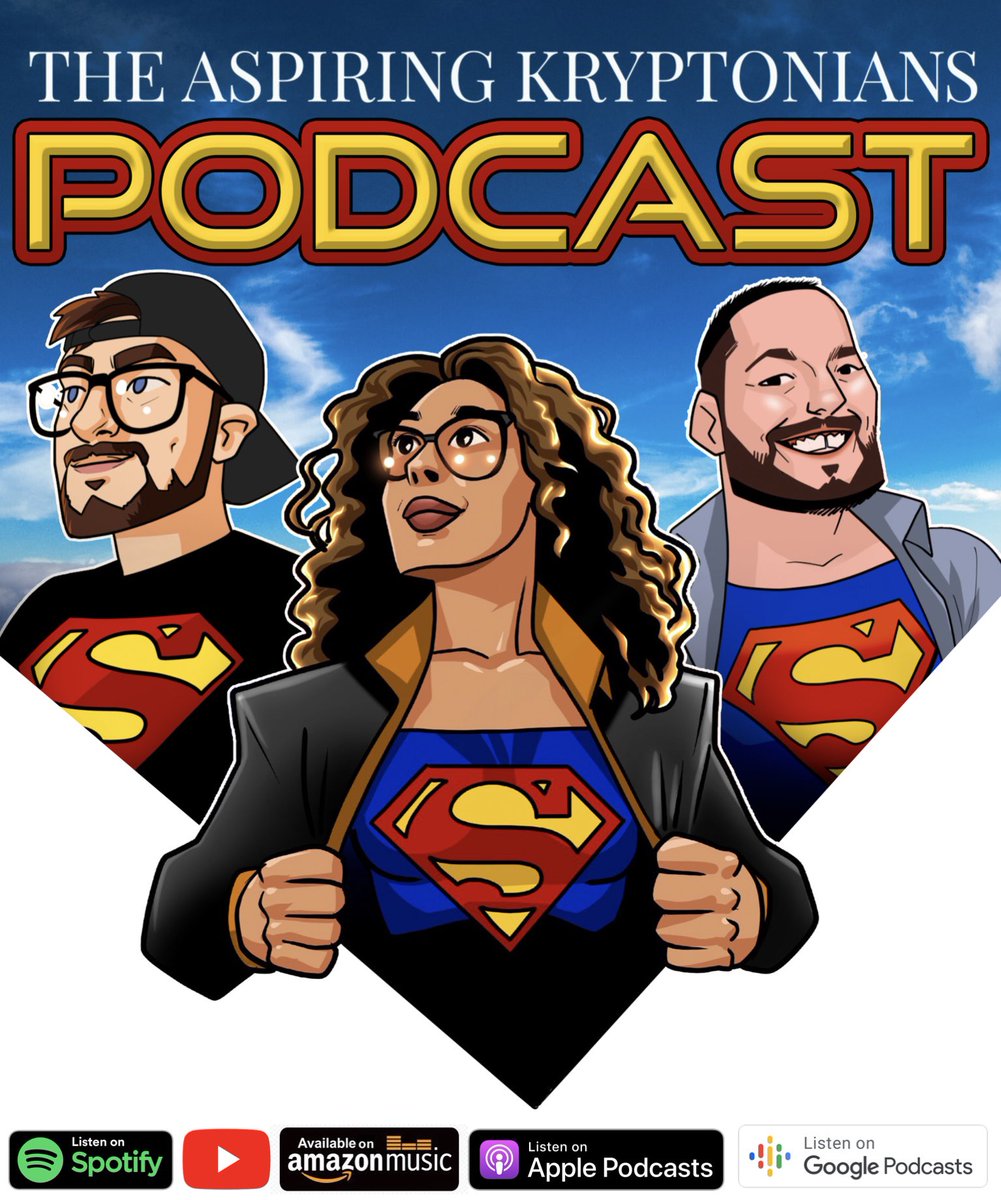 aspiringkrypto's tweet photo. Ep #2 of #TheAspiringKryptonians Podcast is here!

This week we discuss our thoughts on Superman #29 &amp; #SupermanAndLois Episodes 2 &amp; 3.

We then round up #TheSnyderVerse so far with in depth discussions on #ManOfSteel &amp; #BatmanVSuperman 

#Superman 
https://t.co/0fkCdi5OQB https://t.co/fLNRy26Znf