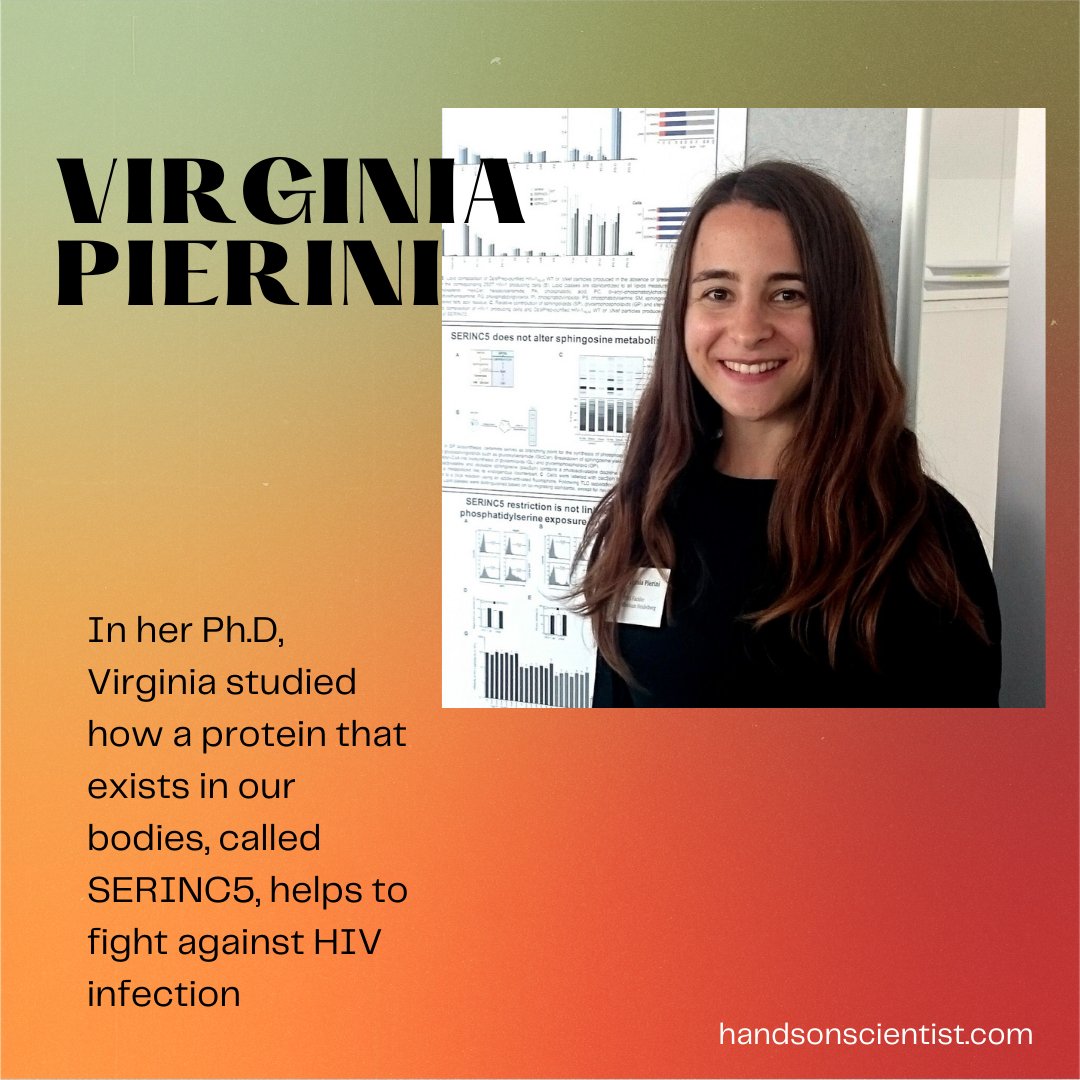 Ladies and gentlemen, let me introduce you to Virginia Pierini and her great work on a human protein that helps our body to fight against HIV infection. Check out her interview on Hands-on Scientist:
handsonscientist.com/2021/03/15/how…
I hope you enjoy as much as I did :)