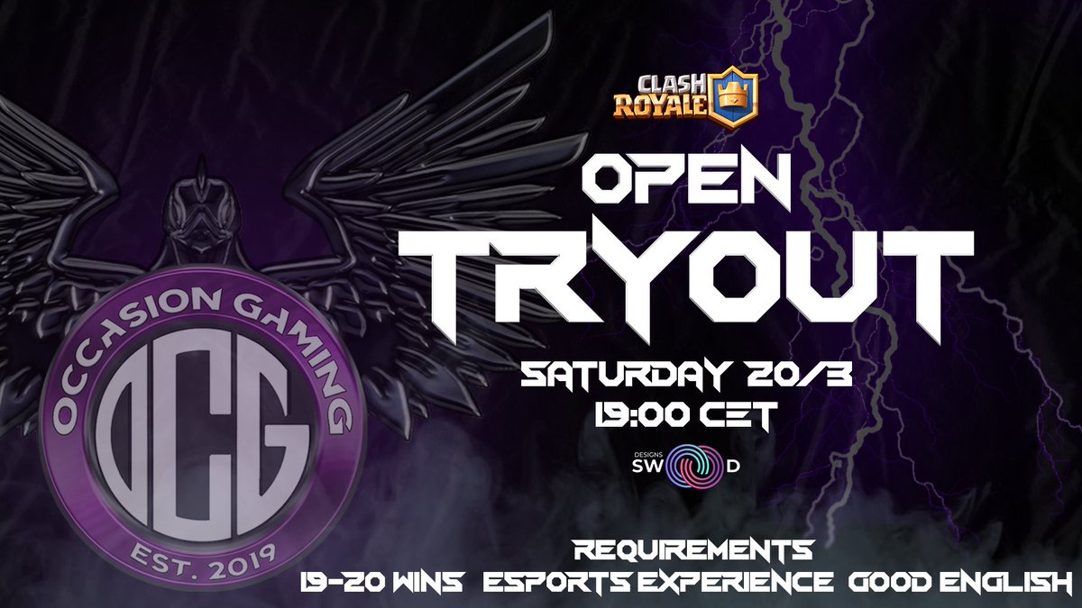 It's Tryout-Time!

We are looking for new Players who want to go with us into a new journey!

If you are interested write us a DM!