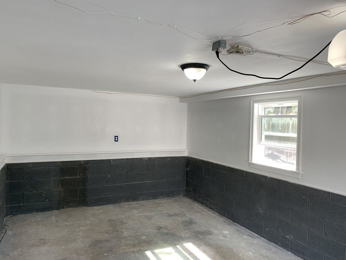 SouthPacificLLC's tweet photo. Before and after of some trim work and drywall ! https://t.co/LFJhuxKKSr
