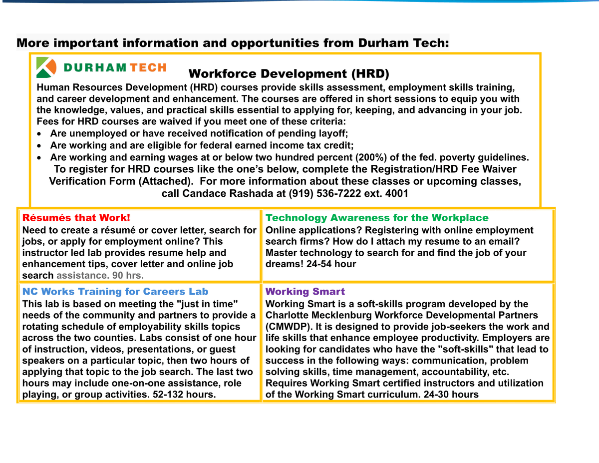 NCWorksDRM's tweet photo. Seeking Employment?
Take a look at our list of companies that are actually hiring!
Log in or create an account on https://t.co/RE5BAdbZka and search by job number
#hotjobslistfordurham #ncworkscareercenterdurham https://t.co/gHAhk1XFv9