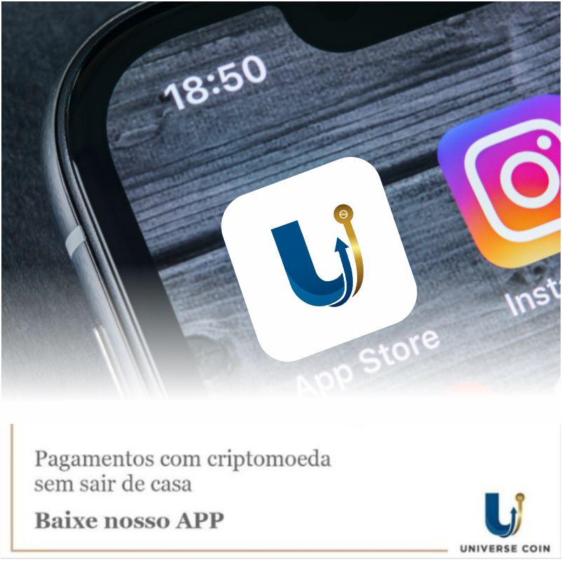 ✅ Nosso App está disponível para Android e IOs, com ele você consegue fazer transações com suas criptomoedas sem precisar sair de casa com toda segurança e rapidez, isso porque as transações são feitas instantaneamente.