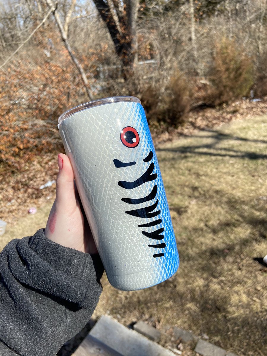 JessipsDesigns's tweet image. Fishing Lure Tumbler