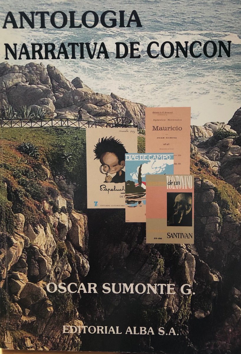 AvanzadaConcon's tweet image. Literatura de Concón
Durante los años 1994, 2011 y 2012 @sumonteoficial publicó 3 importantes libros. Nuestra historia, los hechos históricos que mencionan a Concón en literatura nacional y un detallado relato de lo acontecido en revolución de 1891 @culturasvalpo @Constance_HB