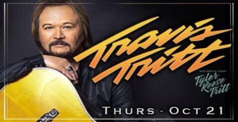 The @Travistritt concert has been rescheduled again due to the current restrictions in place amid the COVID-19 outbreak. The show has now been rescheduled for Thursday, October 21, 2021. For more information, please visit hobartarena.com