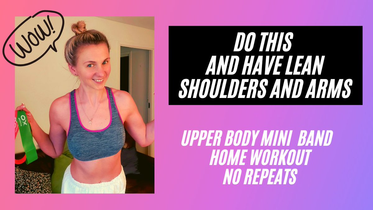 goaliesgfriend's tweet photo. UPPER BODY WORKOUT WITH MINI BANDS I No Repeats I Follow along I Home wo... https://t.co/jluqCQwS3C via @YouTube #homeworkout #minibandworkout #upperbodyworkout #upperbodyworkoutwithminibands #followalongworkout #norepeats #goaliesgirlfriend #movingtonorway https://t.co/snUODPmgGS