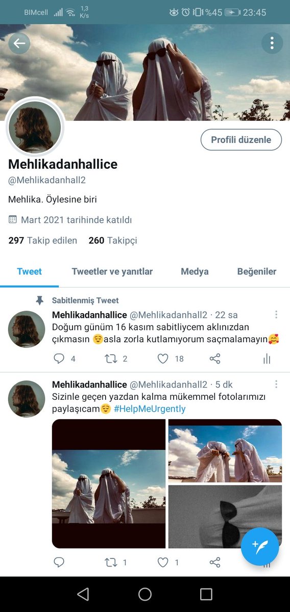 Mehlikafalan's tweet image. Aşırı güzel olduuuu #HelpMeUrgently