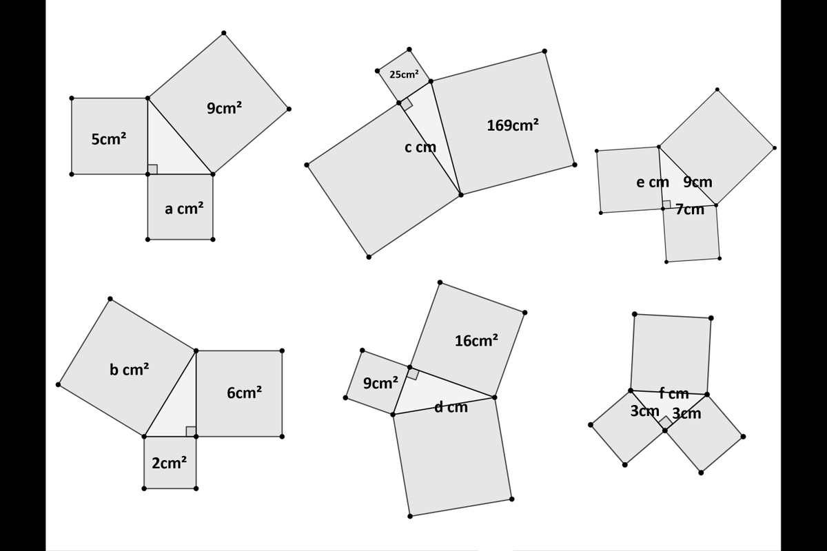 some  Pythagoras questions I've made