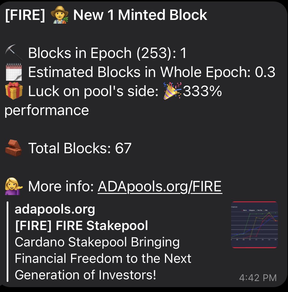 Stake Pool - Cardano tweet media