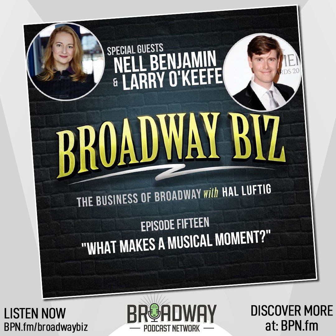 - <a href="/kingkirbyplay/">King Kirby play</a>: Cast and Crew Roundtable BPN.fm/kingkirby
- Broadway Biz with <a href="/HalLuftig/">Hal Luftig</a> Episode #15 What Makes a Musical Moment? with Nell Benjamin and <a href="/LarryIsOKeefe/">Laurence O’Keefe</a> BPN.fm/broadwaybiz

#theatre #musical #Marvel #LegallyBlondeTheMusical #StanLee #WandaVision