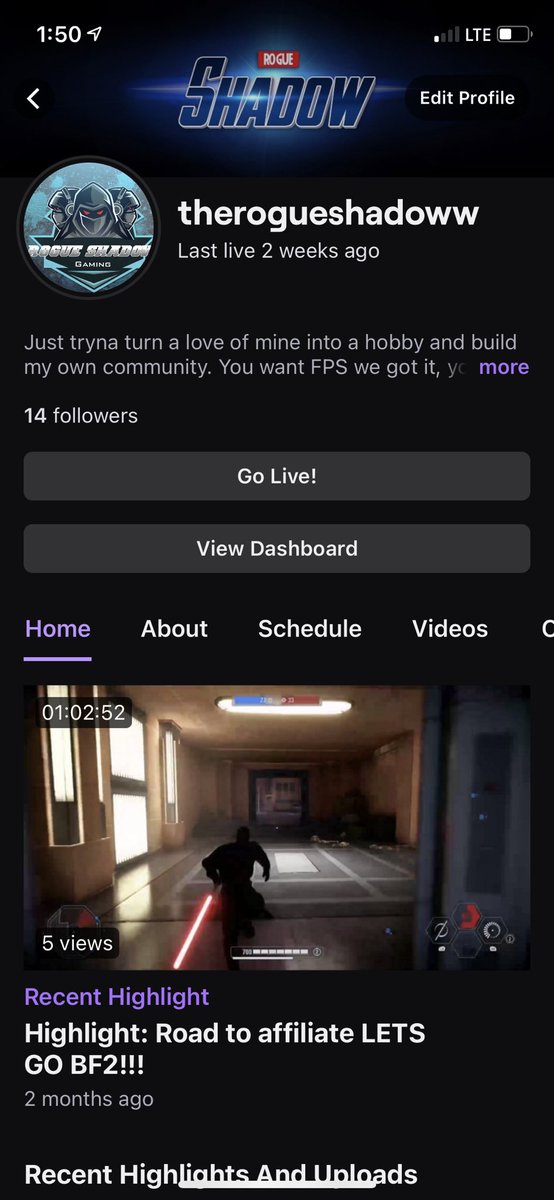 Brandonsharrow's tweet photo. It would mean a lot if y’all dropped a follow on my twitch. Let’s build the shadow nation together and become a great community. Welcome to shadow nation. #shadownation https://t.co/9KGYWYpqyh https://t.co/KZLmy1GQXD