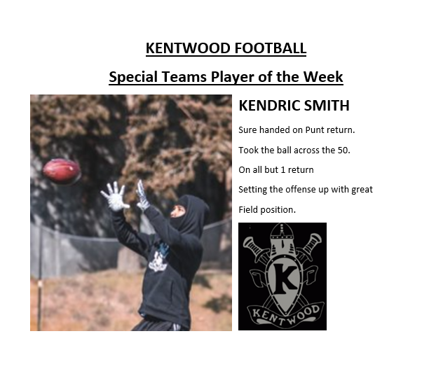 Kentwood Football tweet media