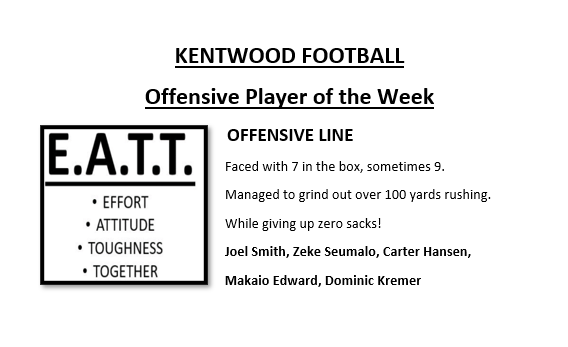 Kentwood Football tweet media