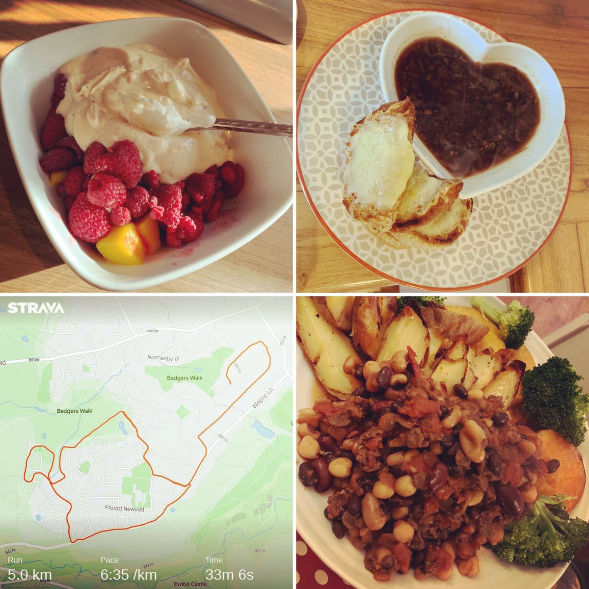 RiallyGoodGrub's tweet image. Mmm I've had a delicious day! After
brekkie, I had cheese on toast with french onion soup! 
Chef 👨🏻‍🍳 left me stocked up with bean chilli and chips for dinner after group. After a run this evening too it was VERY welcome! 😋 

#slimmingworld @slimmingworld #Heswall #Wirral