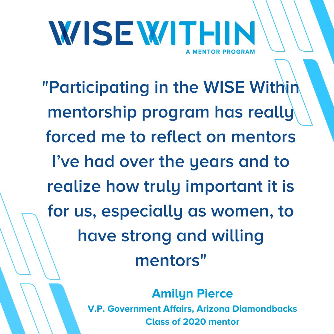 Wise_Arizona's tweet photo. Whether you’re looking to pivot in your career or advance in your current space, learn from many who’ve come before you by applying to be a part of the #WISEWithin mentorship program NOW!

Deadline to apply: Friday, March 19
Link to apply: https://t.co/fPtbedAHBx

#wiseworks https://t.co/tqKDrRjjhD