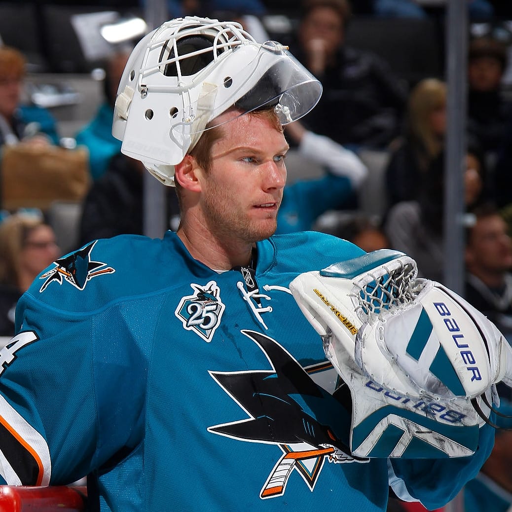 Happy 33rd Birthday to alumni goaltender James Reimer.  Getty Images 