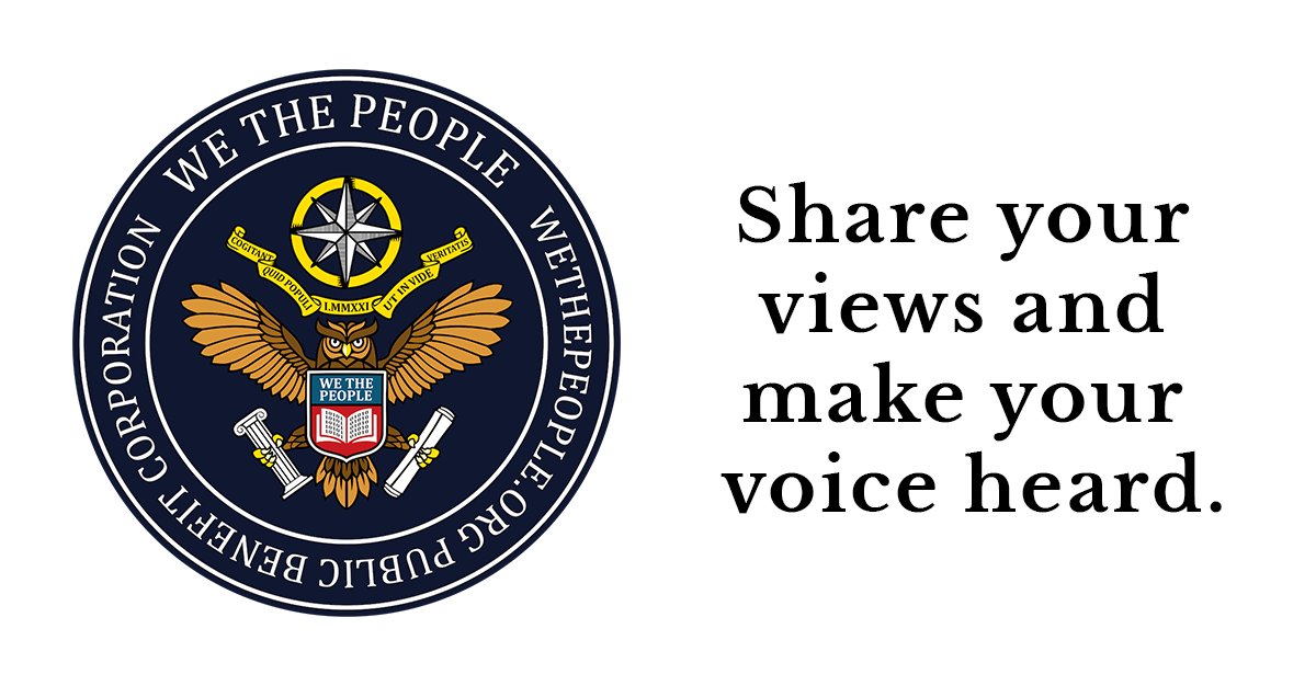 We the People tweet media