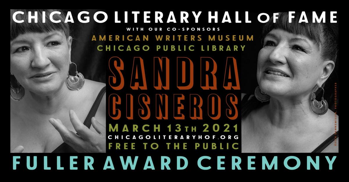 CarolJago's tweet photo. Teach House on Mango Street? Invite students to watch Sandra Cisneros accept the Fuller lifetime achievement award https://t.co/O5SDM72TUh https://t.co/Nw16Hg9JCm