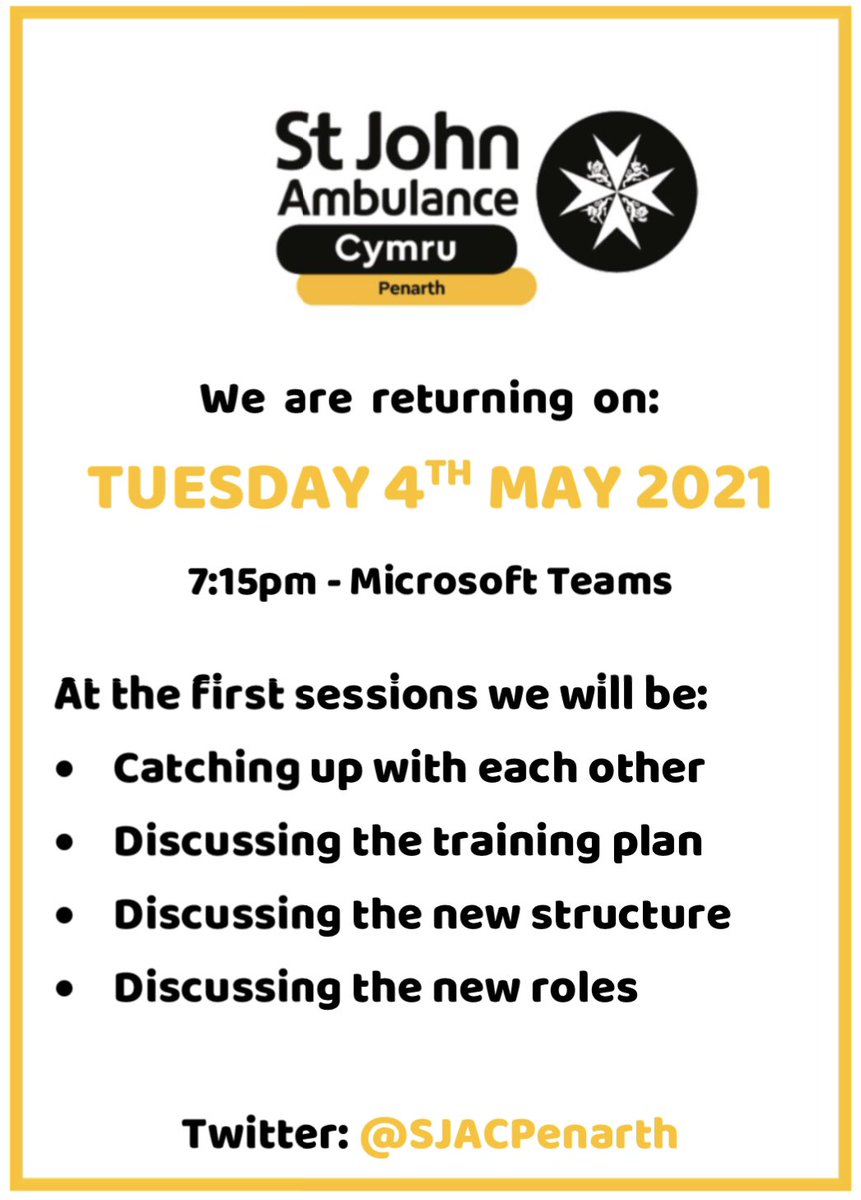 St John Ambulance Cymru Penarth tweet media