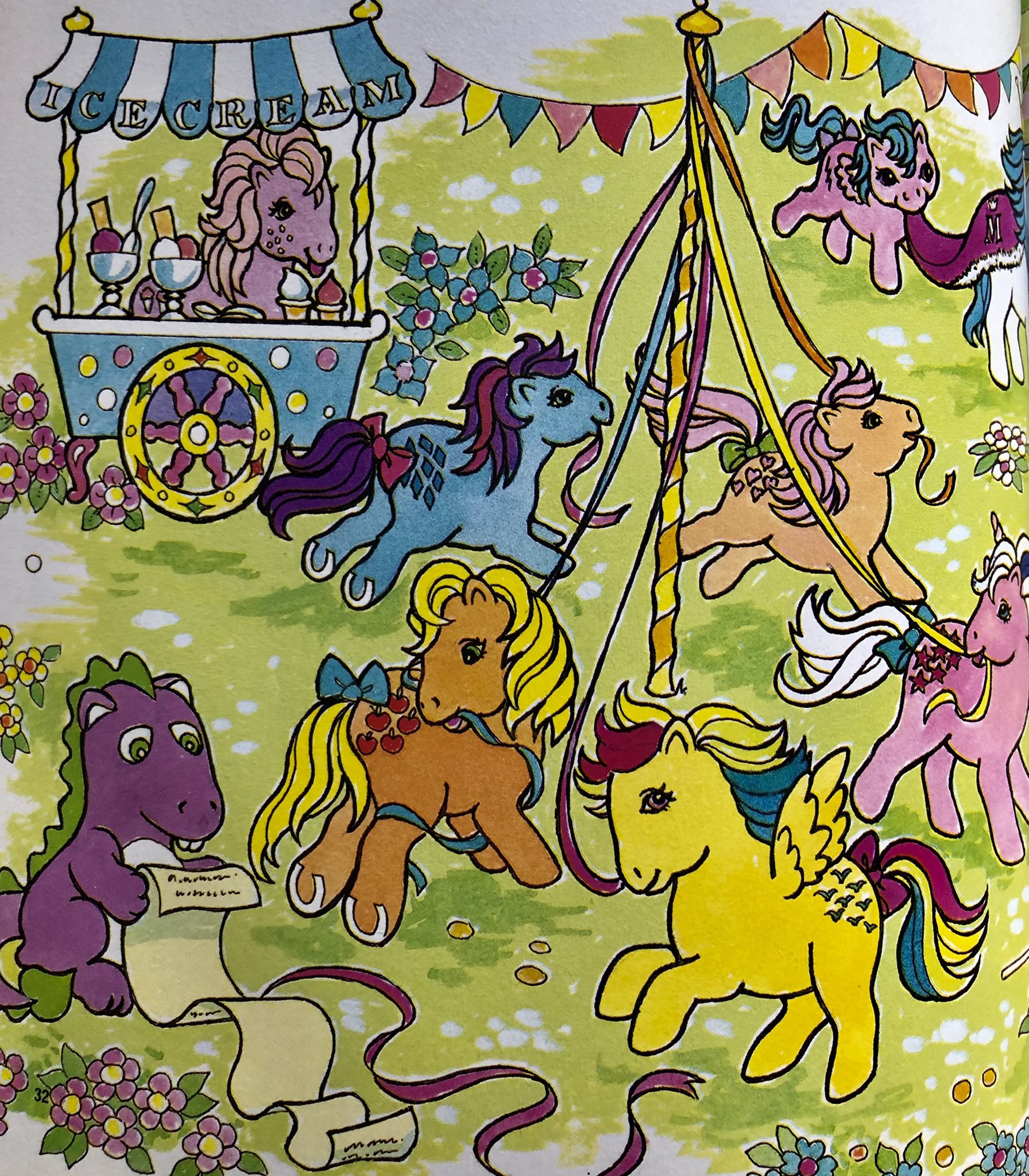 schaduw zo veel verlichten AnnaBethMLP on Twitter: "[G1] My Little Pony - Maypole Carnival 1980's  comic book illustration 🌈 #mlp https://t.co/CDIzjGQNxS" / Twitter