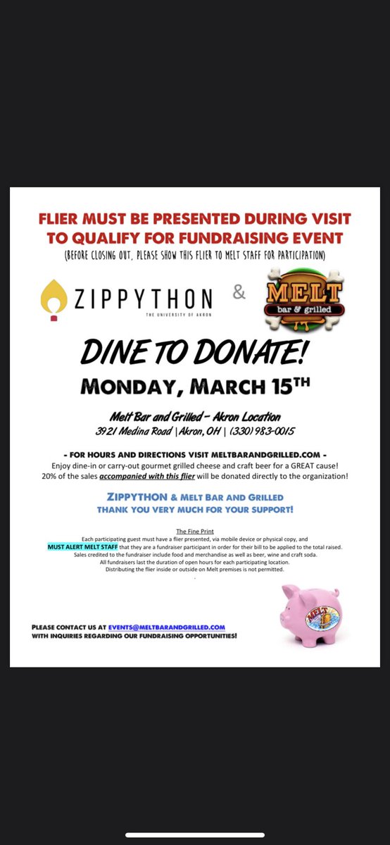 zippython's tweet image. Our Melt fundraiser is happening NOW! Head over to Melt and let them know you’re there for Zippython to make a donation FTK!
