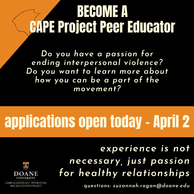 Doane CAPE Project tweet media