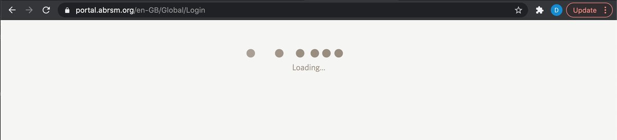 davidlloydmost1's tweet photo. @ABRSM trying to log in to book theory exams - have been getting this for the last hour... surely there's not a huge surge of people desperately booking higher grade theory exams?!? Will the deadline be extended because of this problem? https://t.co/Da4vAcvkuU