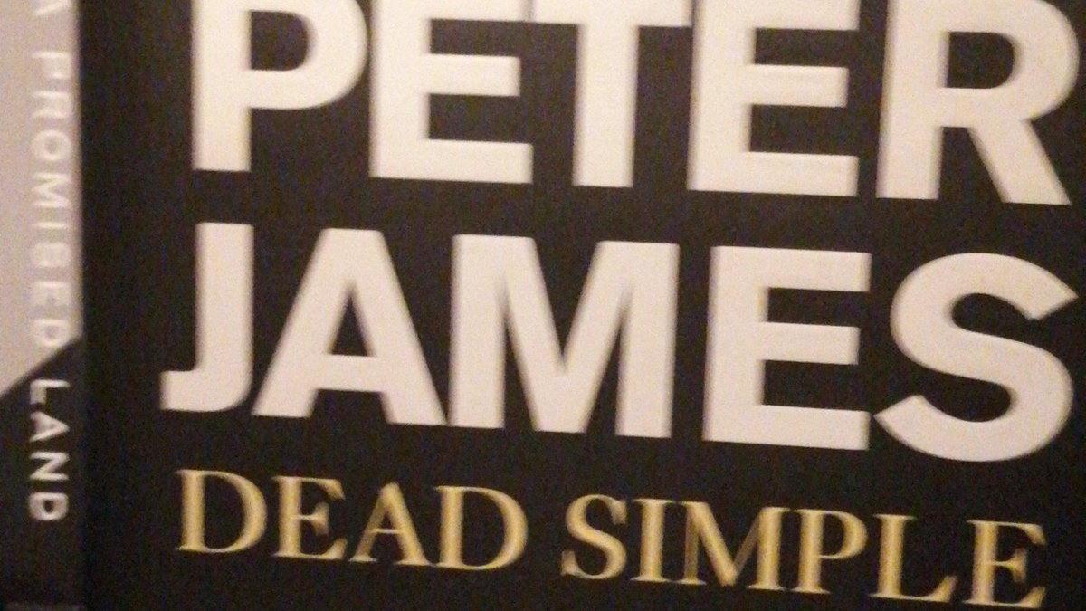 Trying to up my followers if there any like minded #grace series fans out there would appreciate a follow
#ITVGrace #graceitv #books #roygrace #peterjames #deadsimple #Reading