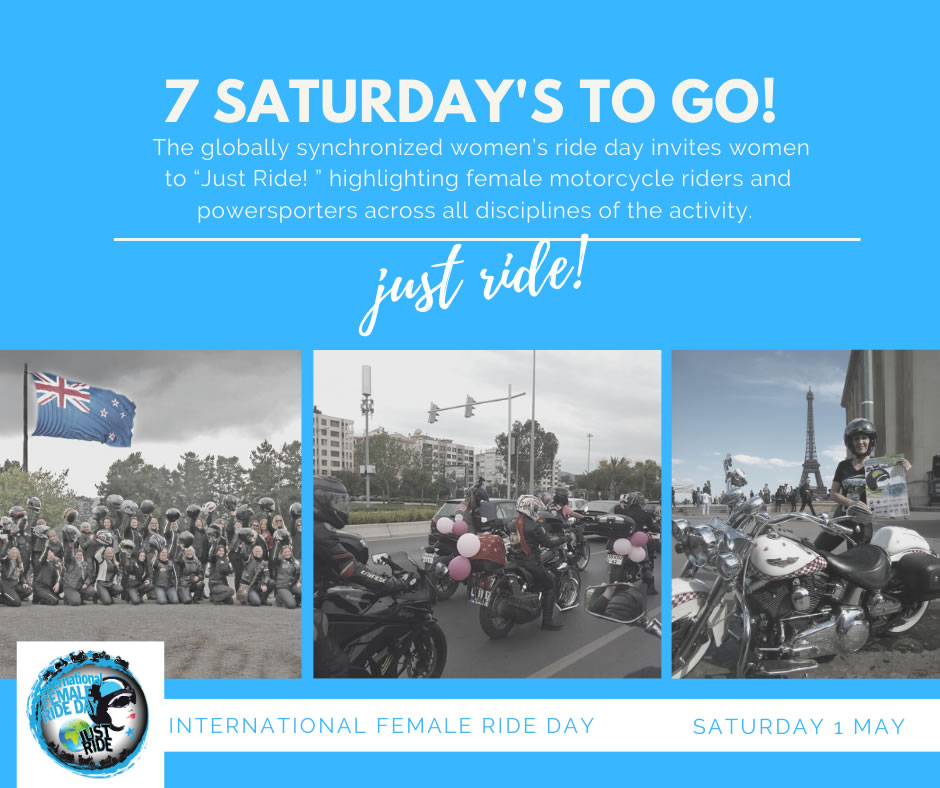 🌏 International Female Ride Day® tweet media