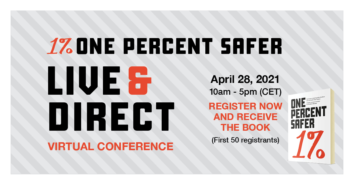 TamaraParrisEHS's tweet photo. πHave you signed up yet? One Percent Safer 'Live & Direct' Virtual Conference on April 28, 2021! Register here π https://t.co/rNBteXK4AH
#onepercentsafer #safeopedia @onepercentsafer https://t.co/H0ffnmJLpe