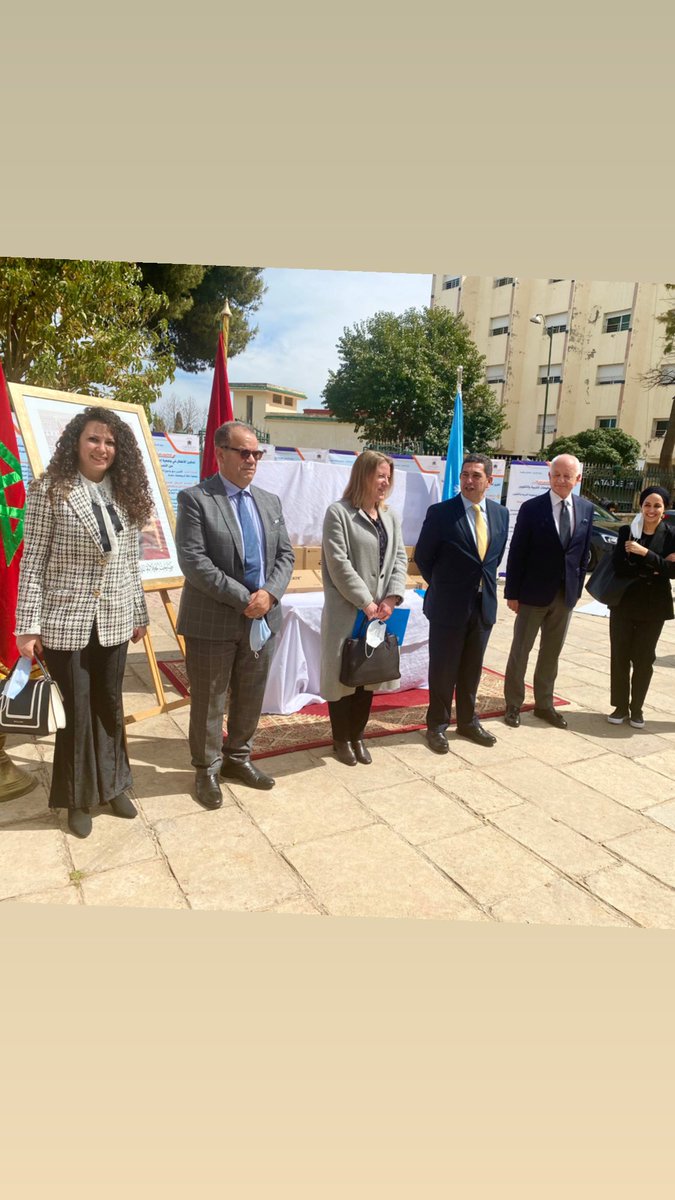 MarocNatcom's tweet photo. 15 Mars 2021
Cerémonie de remise de 135 Chromebooks dans le cadre d’un don octroyé par @UNESCO pour la mise en place de 9 salles multimédias implantées dans quelques établissements de l’Enseignement secondaire collégial relevant de la région de Fès-Meknès. @UNESCO_Maghreb https://t.co/l49t5oaFqv