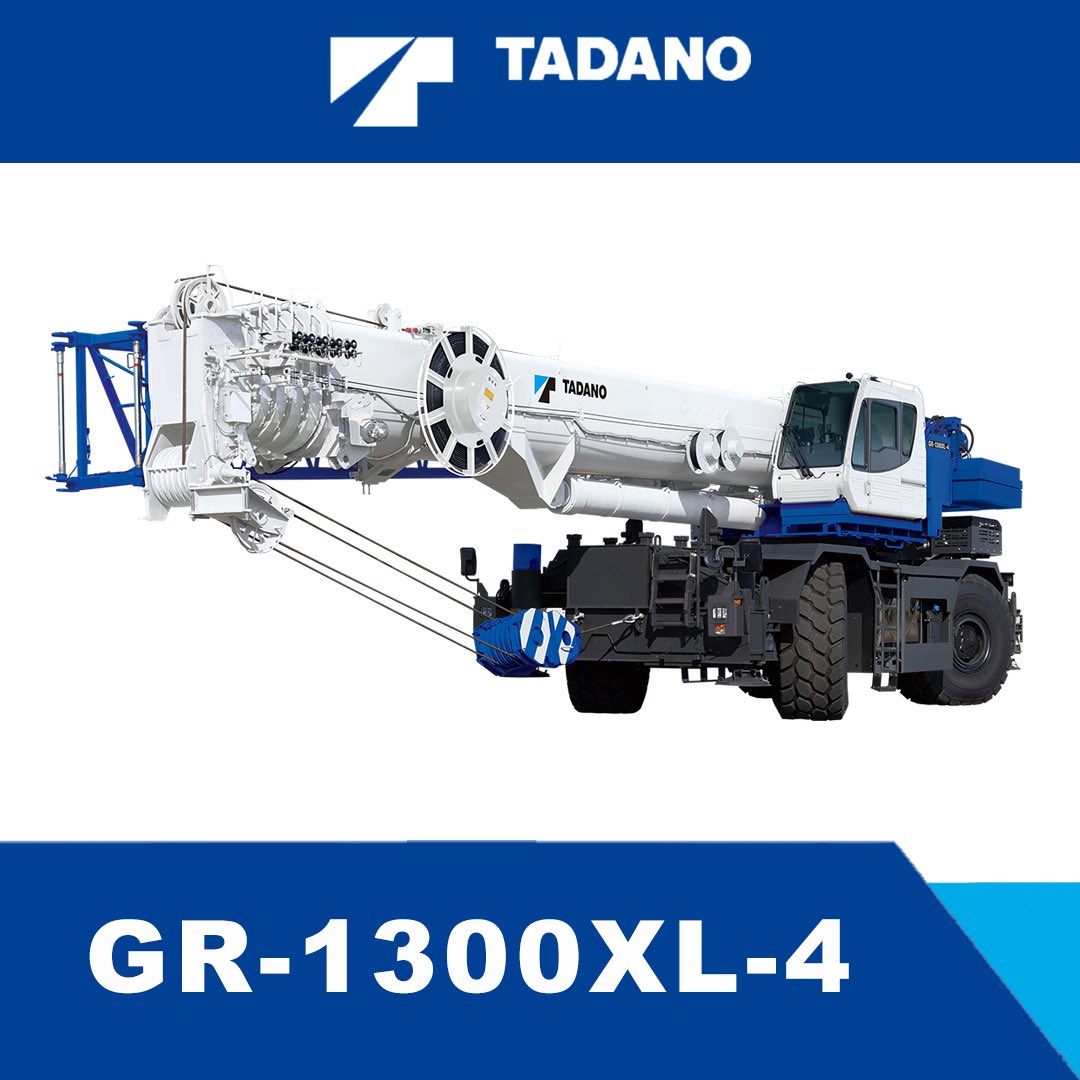 exactcrane's tweet image. Another reliable rough terrain added to Tadano’s impressive product line! Introducing the GR 1300XL-4

#ExperienceTadano ​#ExactCrane ​#TadanoCrane #Tadano ​#Contractors #CraneService #Cranes #RentalHouse #CraneLife #CranesOnCranesOnCranes #HeavyEquipment #HeavyMachinery