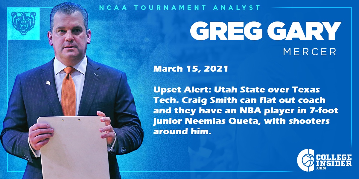 collegeinsider's tweet photo. #NCAATournament Be sure to follow Mercer head coach Greg Gary @CoachGregGary #MarchMadness https://t.co/nLs2D9djqr