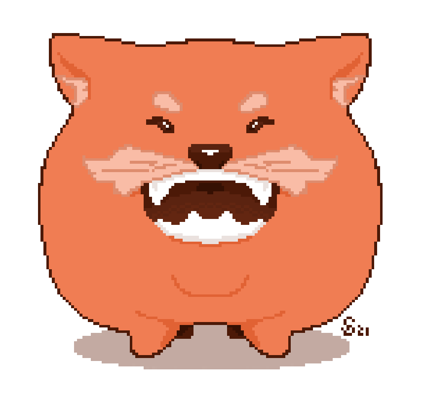 SilverSrini_'s tweet photo. On a random pixel art craze rn so here's a chonky boi
#pixelart https://t.co/ORLEB3YpIc