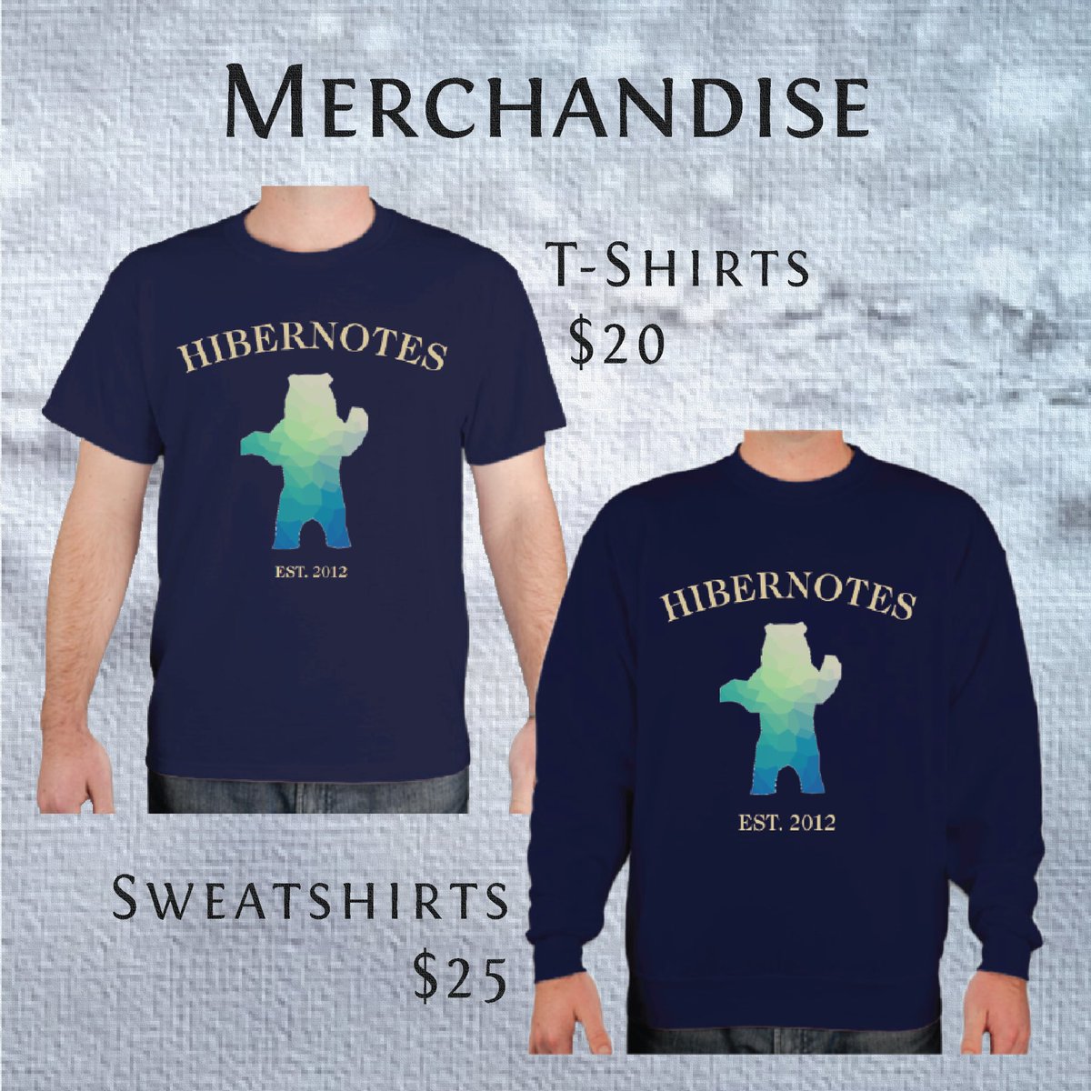 hibernotesmsu's tweet image. We’re selling shirts! Info link open until March 26th, money due by April 2. #Hibernation
forms.gle/pVnRYjgwqr1YFE…