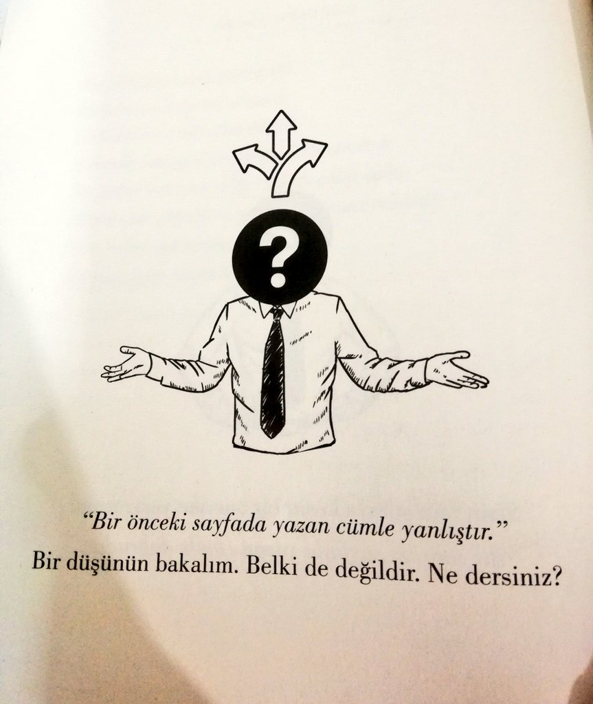 kadioglu_25's tweet photo. Epimenides paradoksuna benzer bir paradoks. Hatırlayalım, "Bu cümle yanlıştır." Yine cümle yanlışsa doğru, doğruysa da yanlış olmak zorunda. Aynı bu şekildeki gibi diyebiliriz. 👇 https://t.co/gZI9rrtasB
