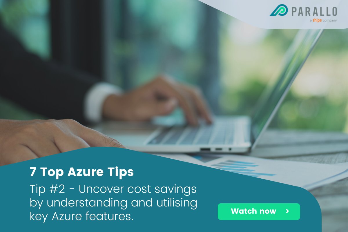 _parallo_'s tweet image. #azuretip 2 - Don&apos;t let the use of the Azure platform be a challenge and a distraction from your customers, prospects and product management. Check out this video on top 5 features that uncover cost savings in Microsoft Azure.  Watch here: hubs.li/H0HRsDK0
