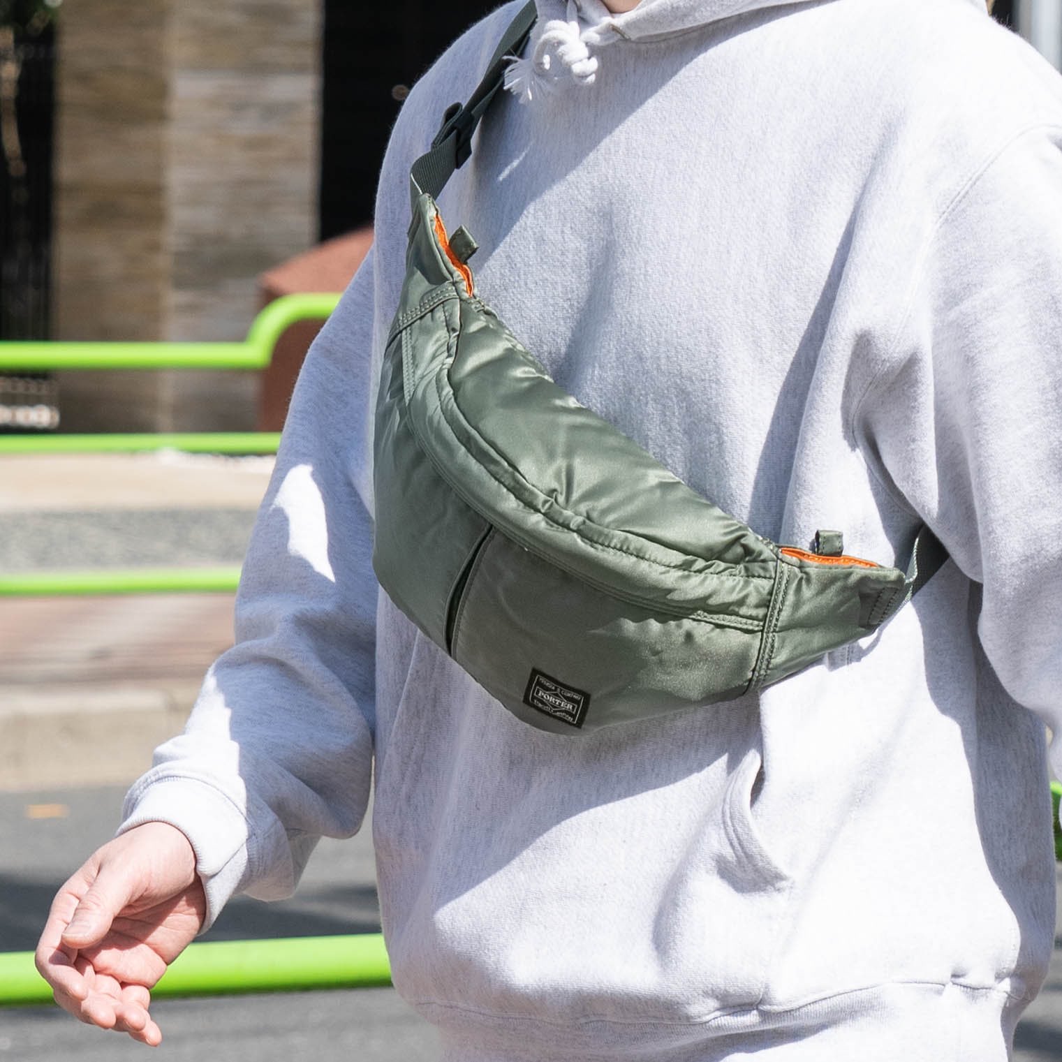 美品＊ PORTER TANKER WAIST BAG S - バッグ