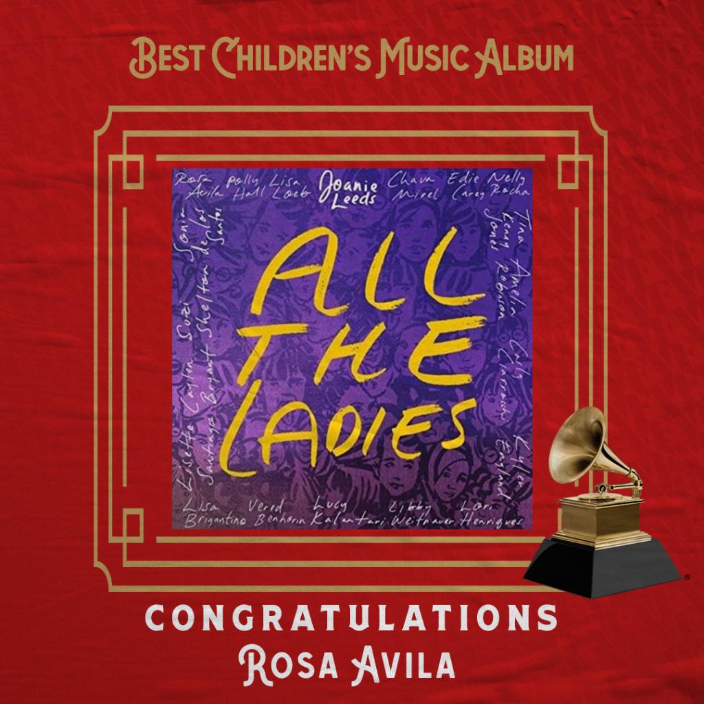 Vic Firth (@vicfirth) on Twitter photo Best Children’s Music Album: “All The Ladies” by Joanie Leeds
🥁 <a href="/RosaAvilaDrums/">Rosa Avila</a> 👏 Congratulations! Best Children’s Music Album: “All The Ladies” by Joanie Leeds
🥁 <a href="/RosaAvilaDrums/">Rosa Avila</a> 👏 Congratulations!