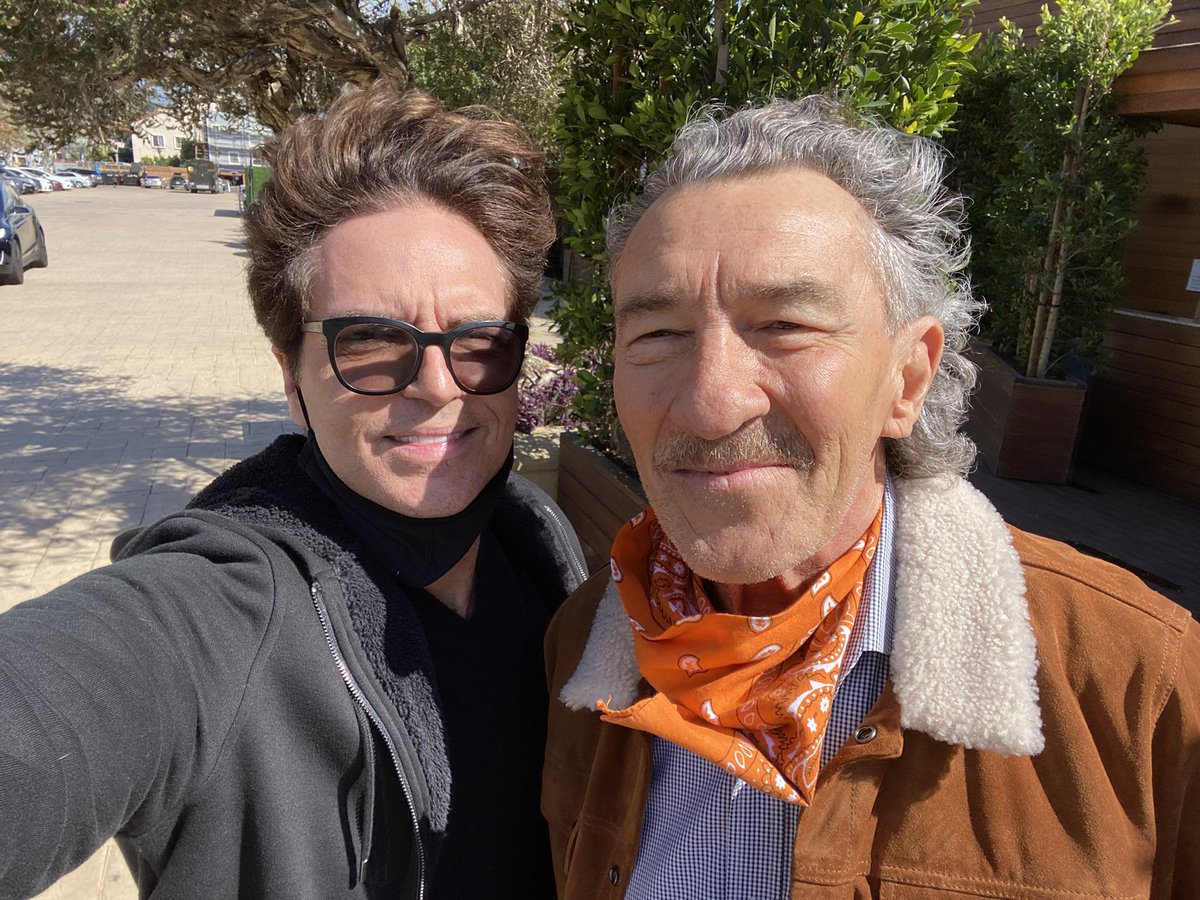 First time seeing my lifelong pal Fee Waybill in over a year. We got to celebrate his recent vaccination and catch up on life. I produced his 2020 album “Fee Waybill Rides Again” and we wrote all the songs together. Check it out. ✌🏻❤️ #friendsforever